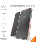 Gear4 Slim Tough Design for Apple iPhone XS Max Rose Case(QTY=05)(R1-1)