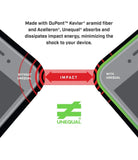 BodyGuardz Ace Fly Case for iPhone Xs/X (Clear) - Pack of 10(R2-2)