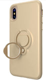 SKECH Slim Shockproof Anti-Slip Vortex Hybrid Case for Apple iPhone Xs/X - Champagne(QTY=10)(R2-2)