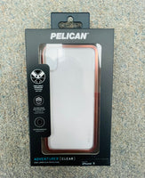 Pelican adventurer series clear case for iPhone X/XS ROSEGOLD (R12) bundle of 6 comes with retail packaging