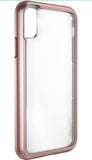 Pelican adventurer series clear case for iPhone X/XS ROSEGOLD (R12) bundle of 6 comes with retail packaging(R2-2)
