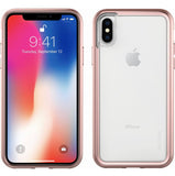 Pelican adventurer series clear case for iPhone X/XS ROSEGOLD (R12) bundle of 6 comes with retail packaging(R2-2)