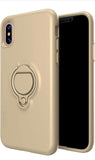 SKECH Slim Shockproof Anti-Slip Vortex Hybrid Case for Apple iPhone Xs/X - Champagne(QTY=10)(R2-2)