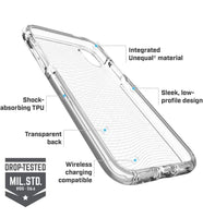 BodyGuardz - Ace Fly Case for iPhone Xs/iPhone X, Extreme Impact and Scratch Protection for iPhone Xs/iPhone X (Clear/Clear) (QTY=10)(R13)
