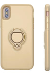 SKECH Slim Shockproof Anti-Slip Vortex Hybrid Case for Apple iPhone Xs/X - Champagne(QTY=10)(R2-2)