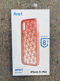 AppleiPhone XS Max (6.5Inches) 8ft Impact ProtectionWireless Charging Compatible Arq1 Atrium Case - Rose Gold(QTY=10)(R1-1)