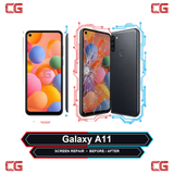 Galaxy A11 screen repair before and after