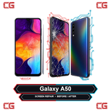 Galaxy A50 screen repair before and after