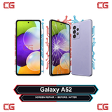 Galaxy A52 screen repair before and after