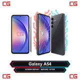 Galaxy A54 screen repair before and after