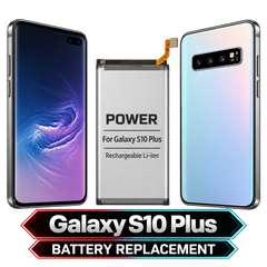 Galaxy S10 Plus — Battery Replacement — clean model illustration