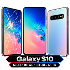 Galaxy S10 — screen repair — final clean Oct 27