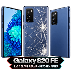 Galaxy S20 FE — back repair — final clean Oct 27