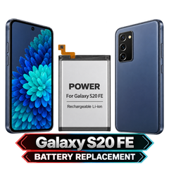 Galaxy S20 FE — Battery Replacement — clean model illustration