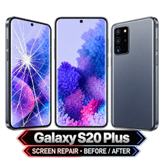 Galaxy S20 Plus — screen repair — final clean Oct 27