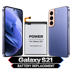 Galaxy S21 — Battery Replacement — clean model illustration