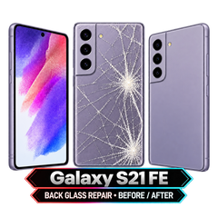 Galaxy S21 FE — back repair — final clean Oct 27