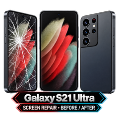 Galaxy S21 Ultra — screen repair — final clean Oct 27