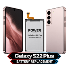 Galaxy S22 Plus — Battery Replacement — clean model illustration