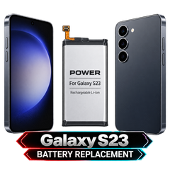 Galaxy S23 — Battery Replacement — clean model illustration