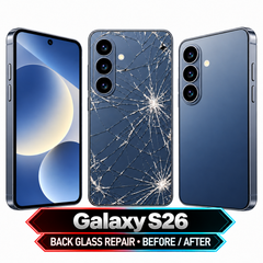 Galaxy S26 — Back Glass Repair — rear matched final Oct 28