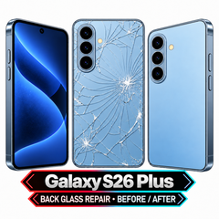 Galaxy S26 Plus — Back Glass Repair — rear matched final Oct 28
