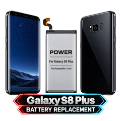 Galaxy S8 Plus — Battery Replacement — clean model illustration