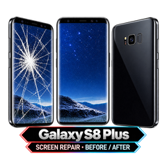 Galaxy S8 Plus — screen repair — final clean Oct 27