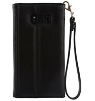 CaseMate FOLIO Wristlet Genuine leather for Samsung Galaxy S8+ (Black) - 9-Piece Lot(R1-1)