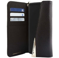 CaseMate FOLIO Wristlet Genuine leather for Samsung Galaxy S8+ (Black) - 9-Piece Lot(R1-1)