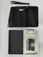 CaseMate FOLIO Wristlet Genuine leather for Samsung Galaxy S8+ (Black) - 9-Piece Lot(R1-1)