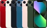 iPhone 13 mini front and back views
