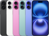 iPhone 16 Plus front and back views