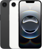 iPhone 16e front and back views