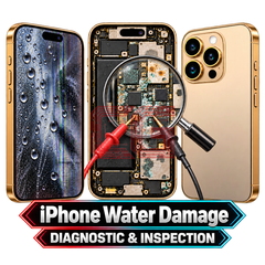 iPhone Water Damage — DIAGNOSTIC & INSPECTION