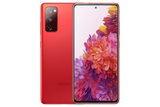 Samsung Galaxy S20 FE phone shown from the front and back