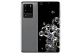 Galaxy S20 Ultra front and back repair model reference with branding removed
