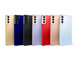 Galaxy S21+ back-cover model photo with branding removed