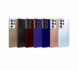 Galaxy S21 Ultra back-cover model photo with branding removed