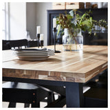 IKEA SKOGSTA dining table — used, disassembled