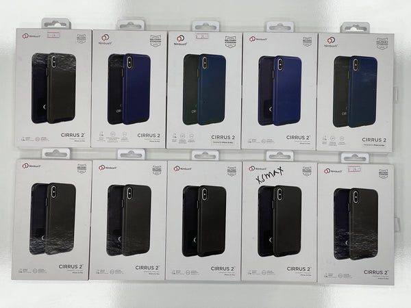 Nimbus 9 Cirrus 2 Phone Case for IPhone Xs Max - Blue And Gray Mix (QTY10)(R2-1)