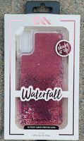 CaseMate Waterfall Liquid Glitter Case for Apple iPhone XS Max Rose(QTY=5)((R2-1)