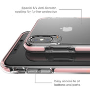 Gear4 Piccadilly Clear Case [ Protected by D3O ] Compatible with iPhone Xs Max - Rose Gold (QTY=10) (R1-1)