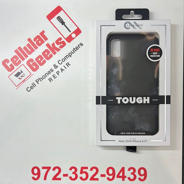Case-mate CM037842 IPHONE XS MAX TOUGH MATTE BLACK 846127180221 WITH RETAIL PACKAGING