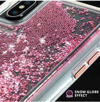 CaseMate Waterfall Liquid Glitter Case for Apple iPhone XS Max Rose(QTY=5)((R2-1)