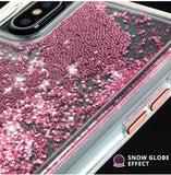 CaseMate Waterfall Liquid Glitter Case for Apple iPhone XS Max Rose(QTY=5)((R14)