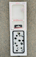 Case-Mate Wallpapers Black White Silver Dot Case for iPhone XS MAX(QTY=05)(R2-1)