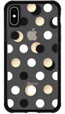 Case-Mate Wallpapers Black White Silver Dot Case for iPhone XS MAX(QTY=05)(R2-1)