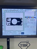 2023 Drawing Templates For Laser TBK-958 Back Glass Repair Machine UPTO 15 Series