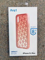 AppleiPhone XS Max (6.5Inches) 8ft Impact ProtectionWireless Charging Compatible Arq1 Atrium Case - Rose Gold(QTY=10)(R1-1)
